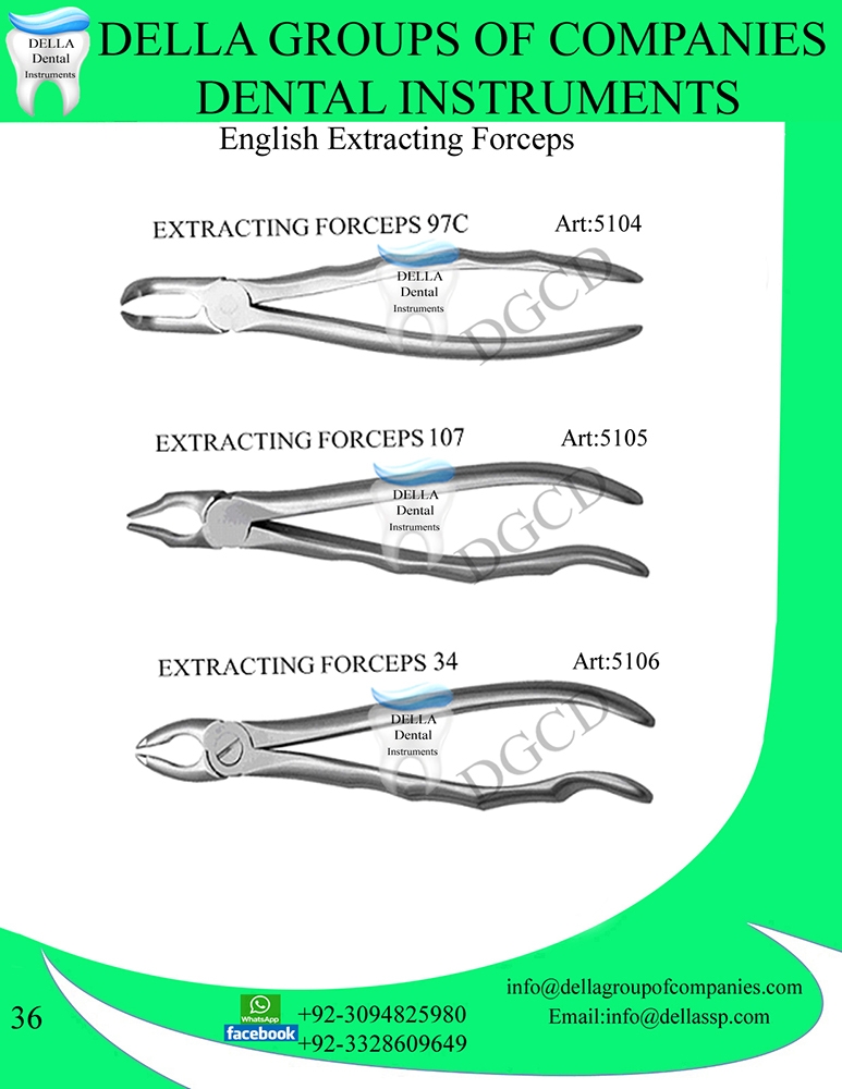 English Extracting Forceps